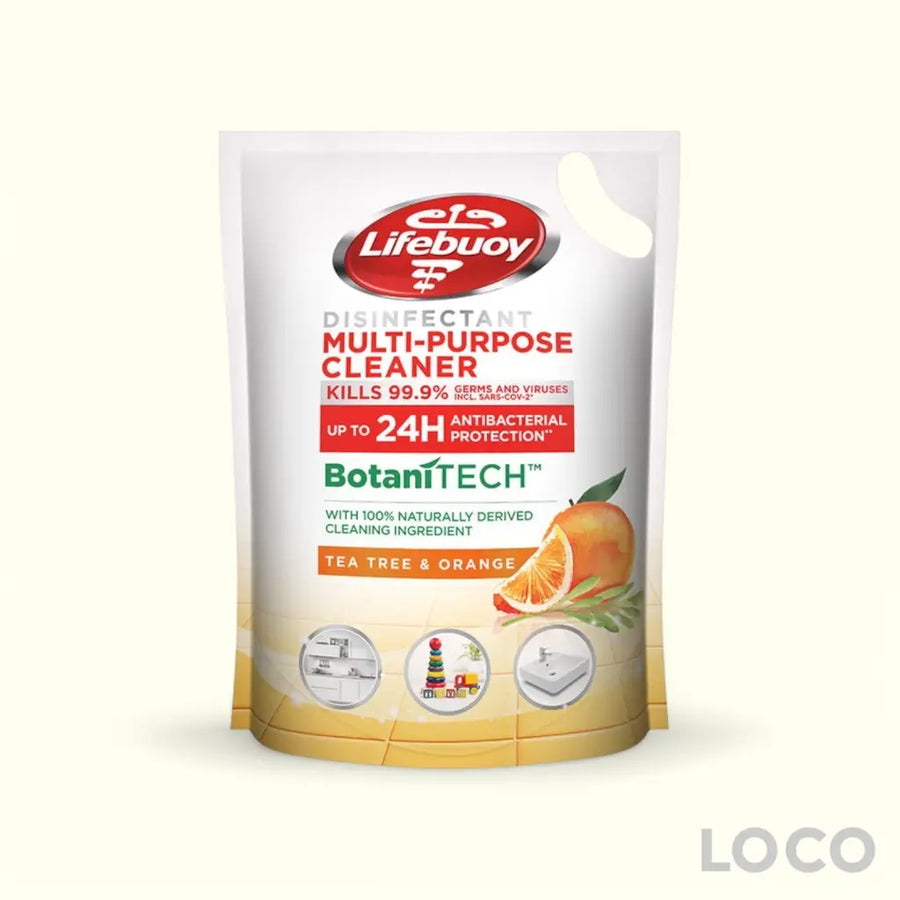 Lifebuoy Multi Purpose Cleaner Pouch 1.8L - Tea Tree &