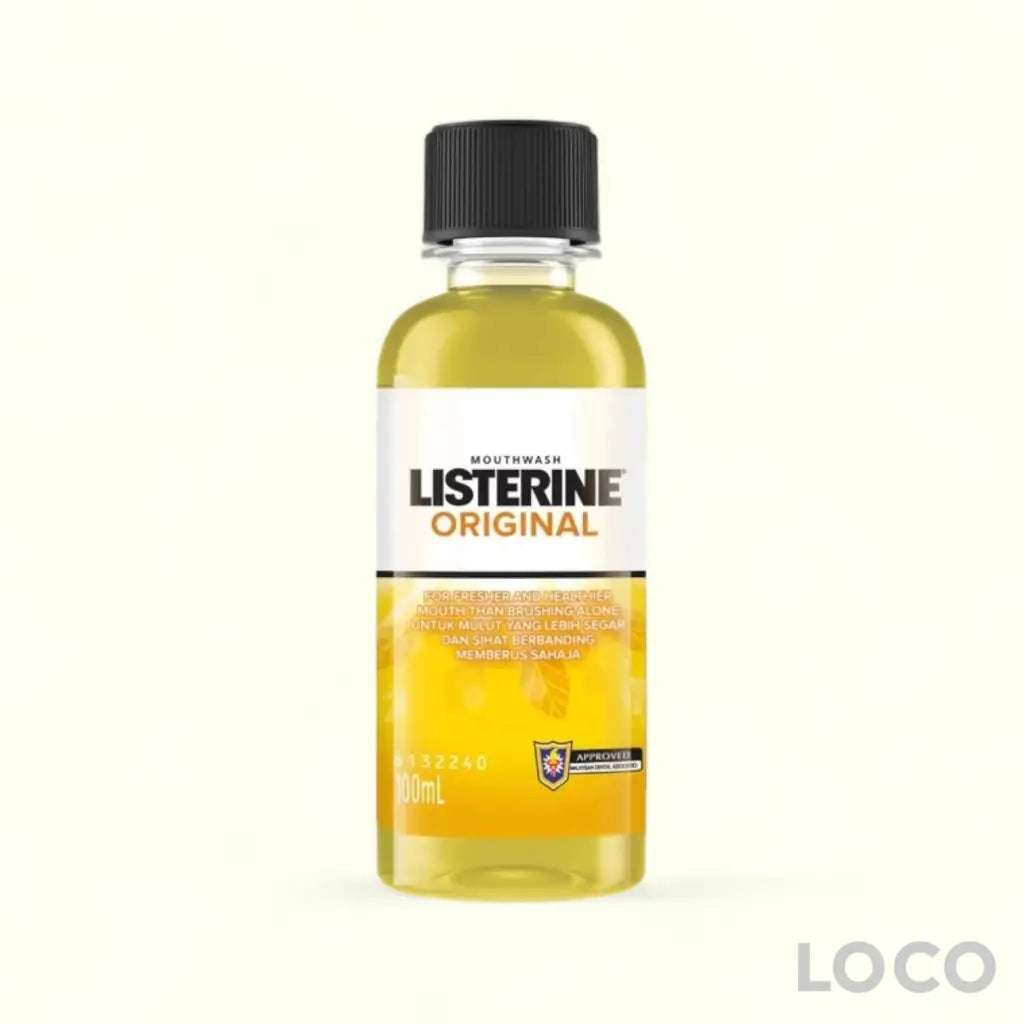 Listerine Mouthwash 100ml - Original 100ml