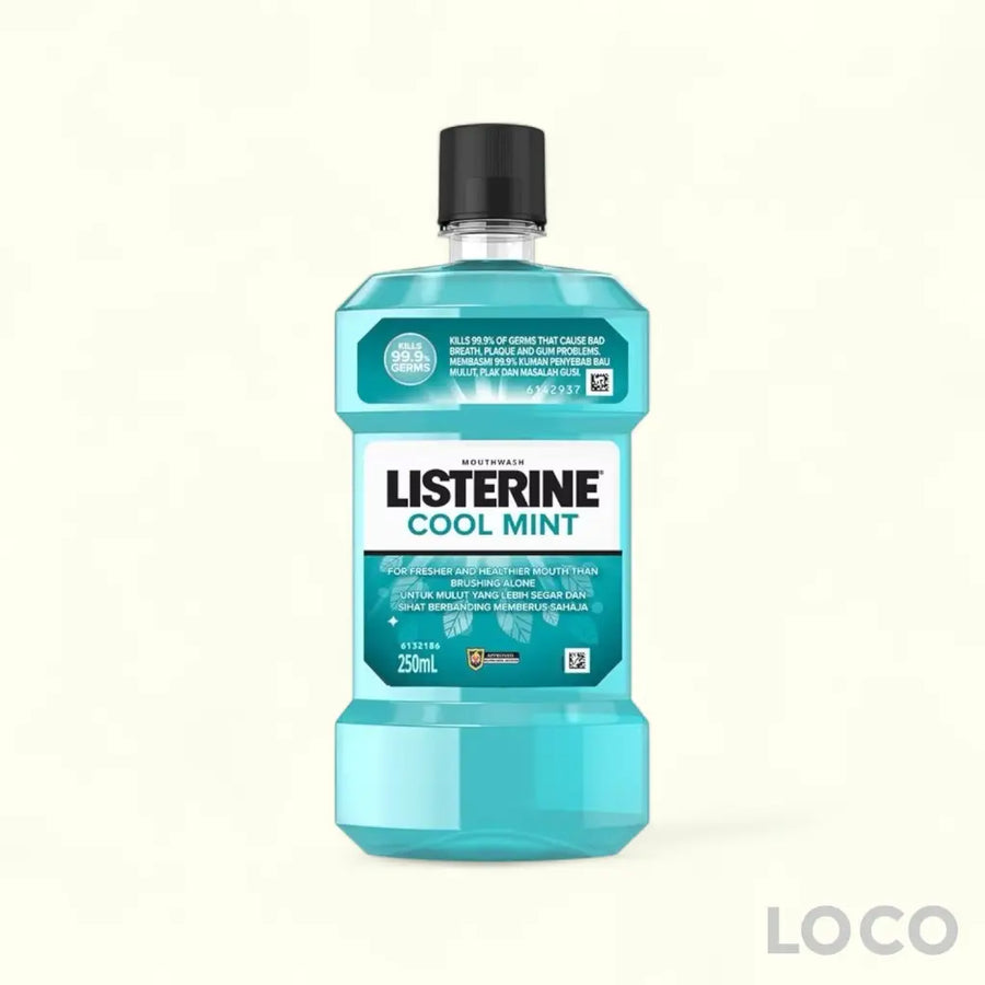 Listerine Mouthwash 250ml Marked Pack RM9.50 - Cool Mint
