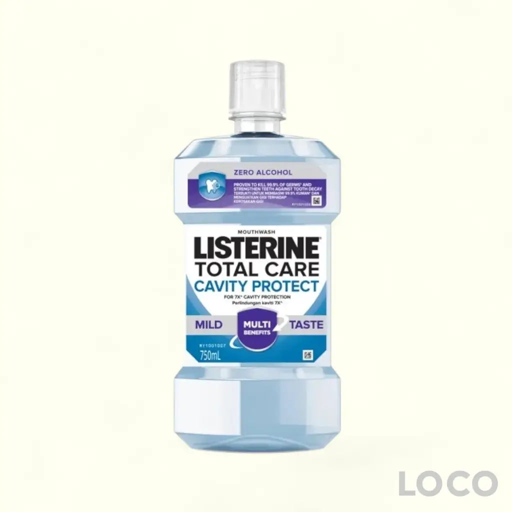 Listerine Mouthwash 750ml - Total Care Cavity Protect 750ml
