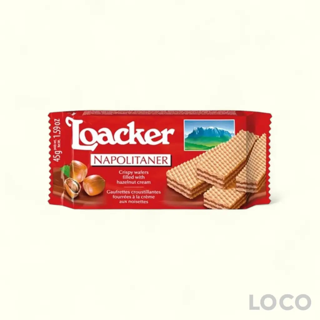 Loacker Wafers 45G - Napolitaner