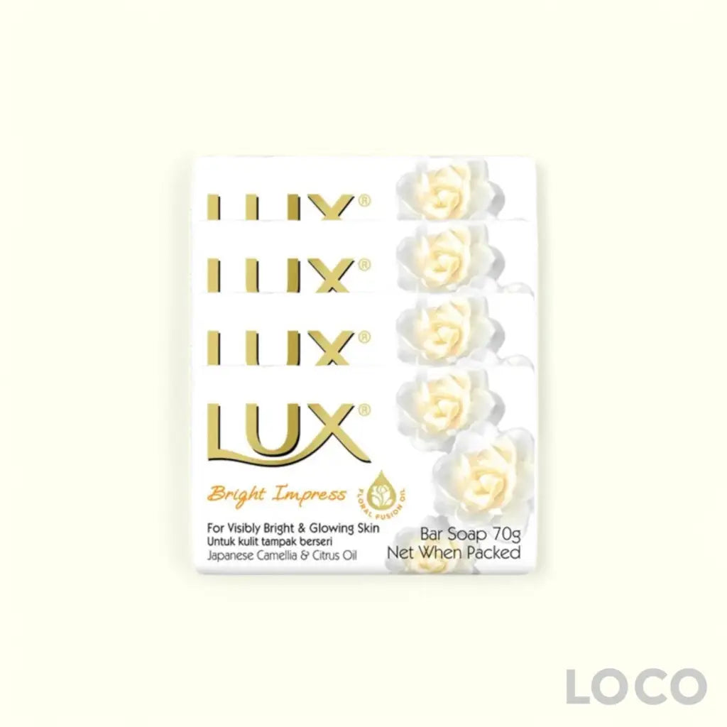 Lux Bar Soap 3 + 1 4x70g