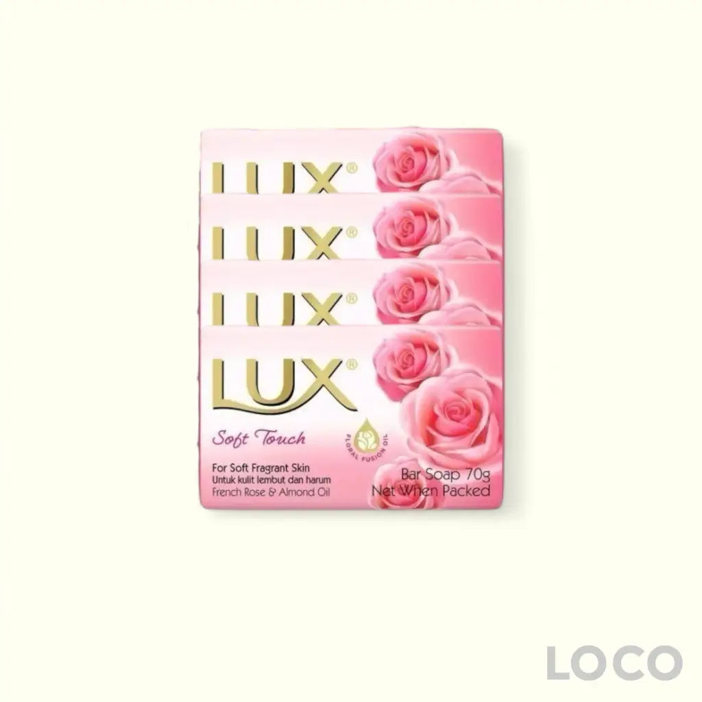 Lux Bar Soap 3 + 1 4x70g