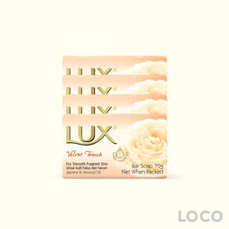 Lux Bar Soap 3 + 1 4x70g