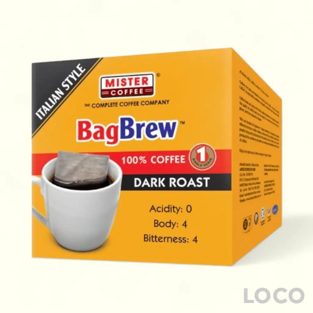 Mister Coffee BagBrew 10Gx10S - Italian Style