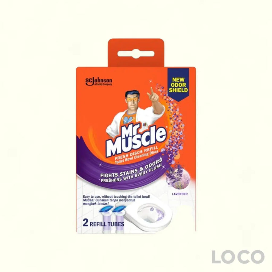 Mr Muscle Fresh Disc Refill 76G - Lavender