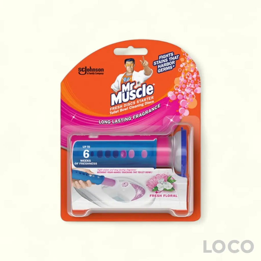 Mr Muscle Fresh Disc Starter 38G - Fresh Floral