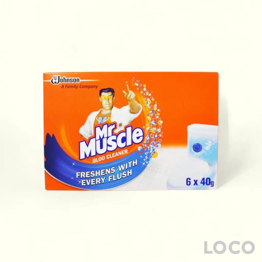 Mr Muscle Kiwi Kleen Bloo Cleaner 6X40G