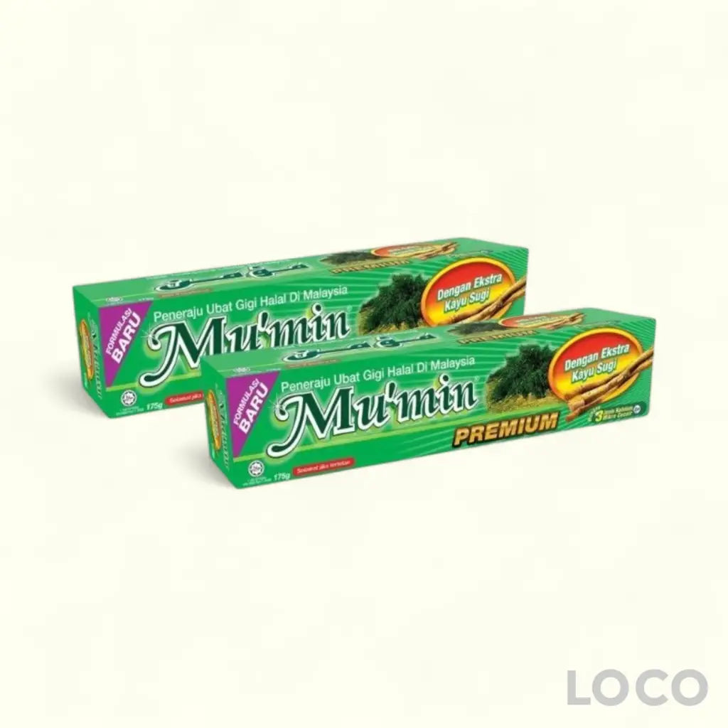 Mumin Toothpaste Premium 175Gx2 - Kayu Sugi
