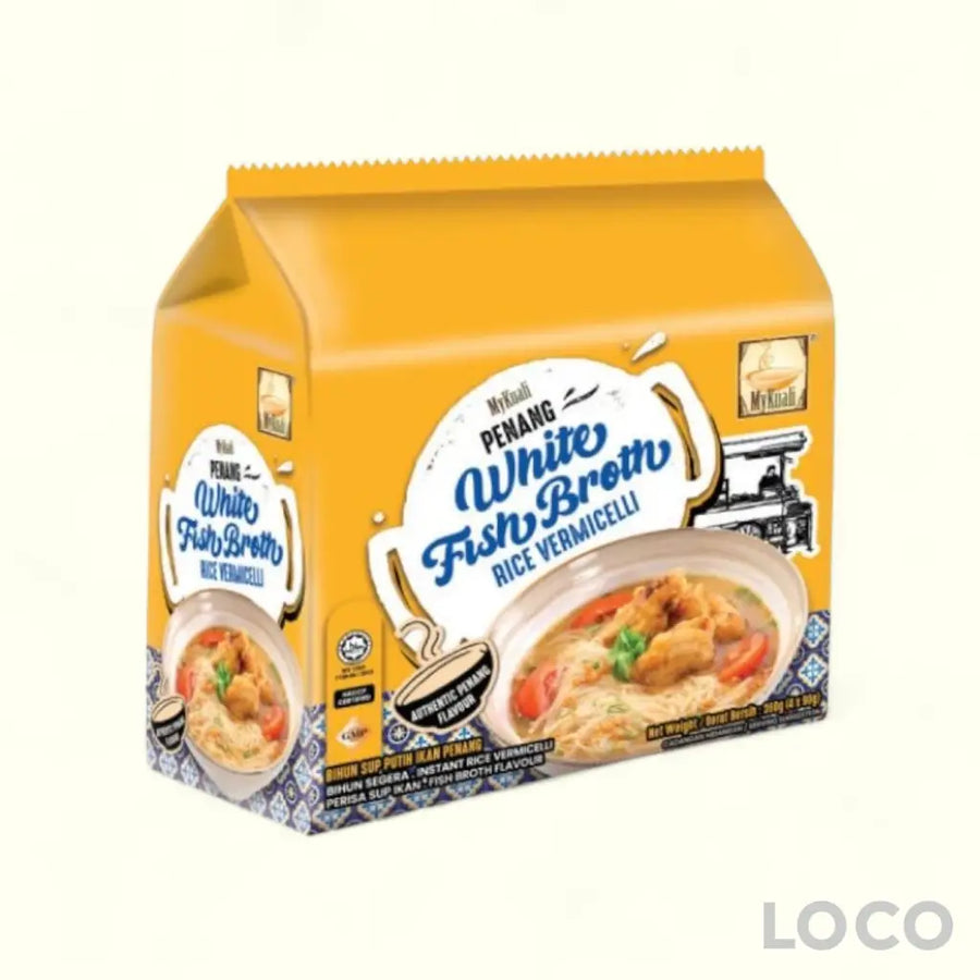 MyKuali Instant Noodle Pack of 4 - Bihun White Fish Broth