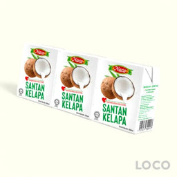 Naco Coconut Milk 3x200ml - Cooking Aids