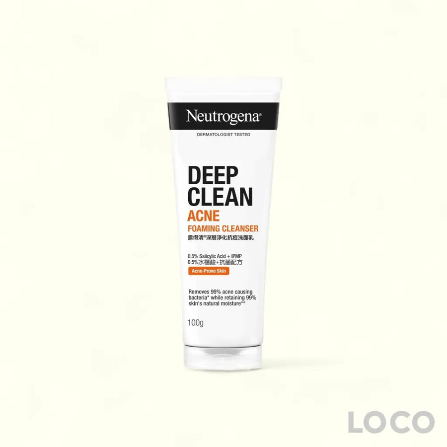 Neutrogena Deep Clean Foaming Cleanser 100G - Acne 100g
