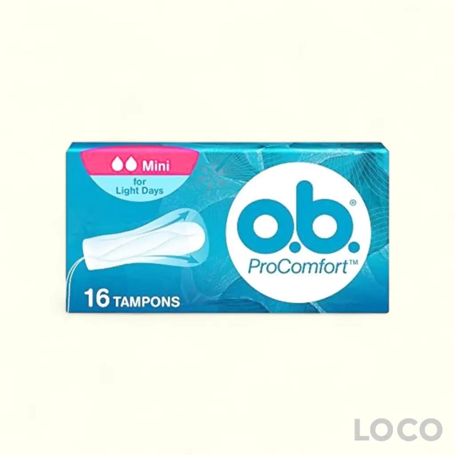 O.B. Tampon Mini - 16S