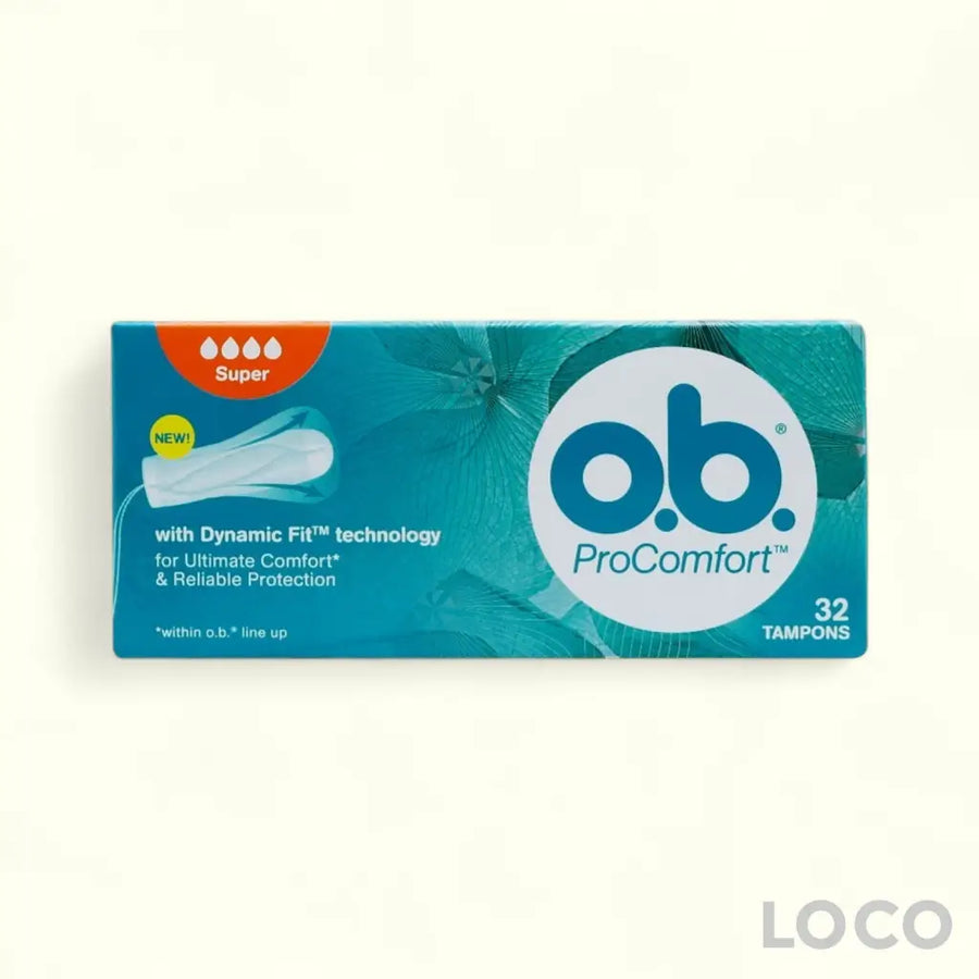 O.B. Tampon Super - 32S