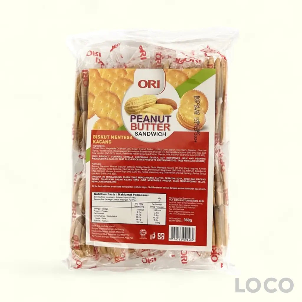 Ori Biscuits Convenient Value Pack - Peanut Butter Sandwich