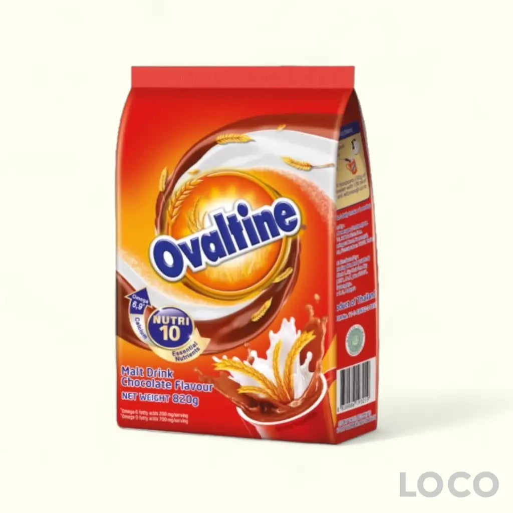 Ovaltine Chocolate Malt Drink 820G