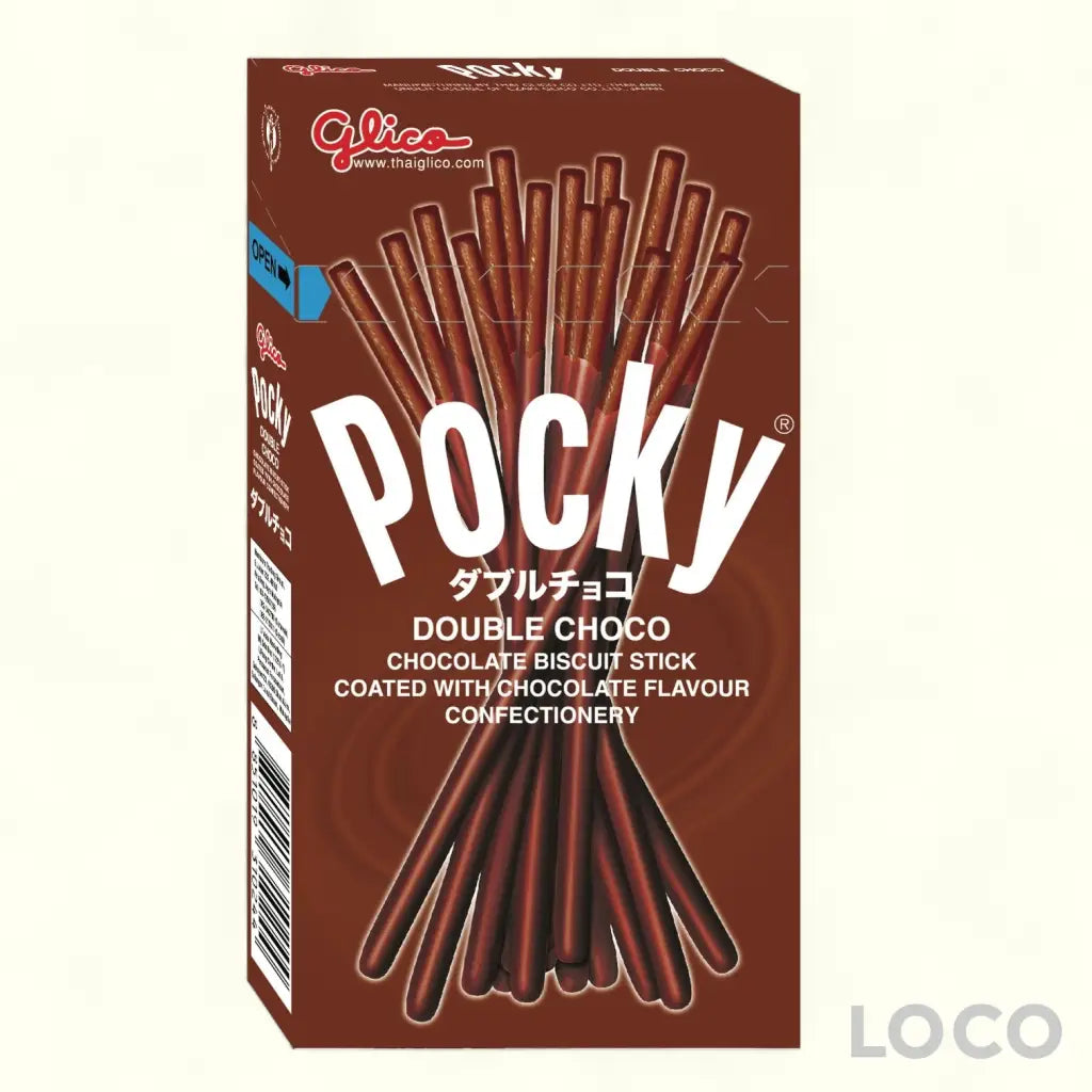 Pocky Biscuit Sticks - Double Choco 39G