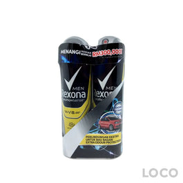 Rexona Men Anti Perspirant V8 Twin Pack 2X150ml - Deodorant