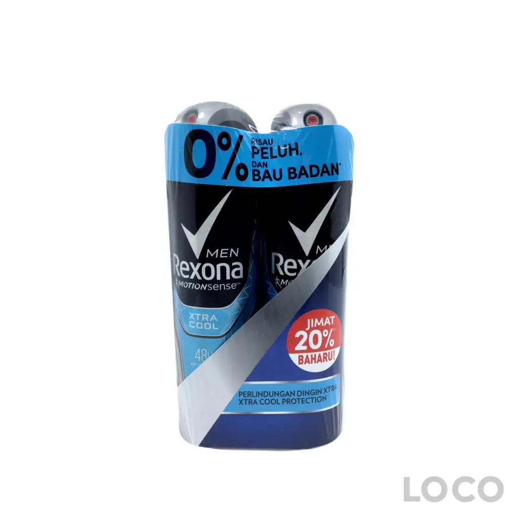 Rexona Men Anti Perspirant Xtra Cool Twin Pack 2X135ml