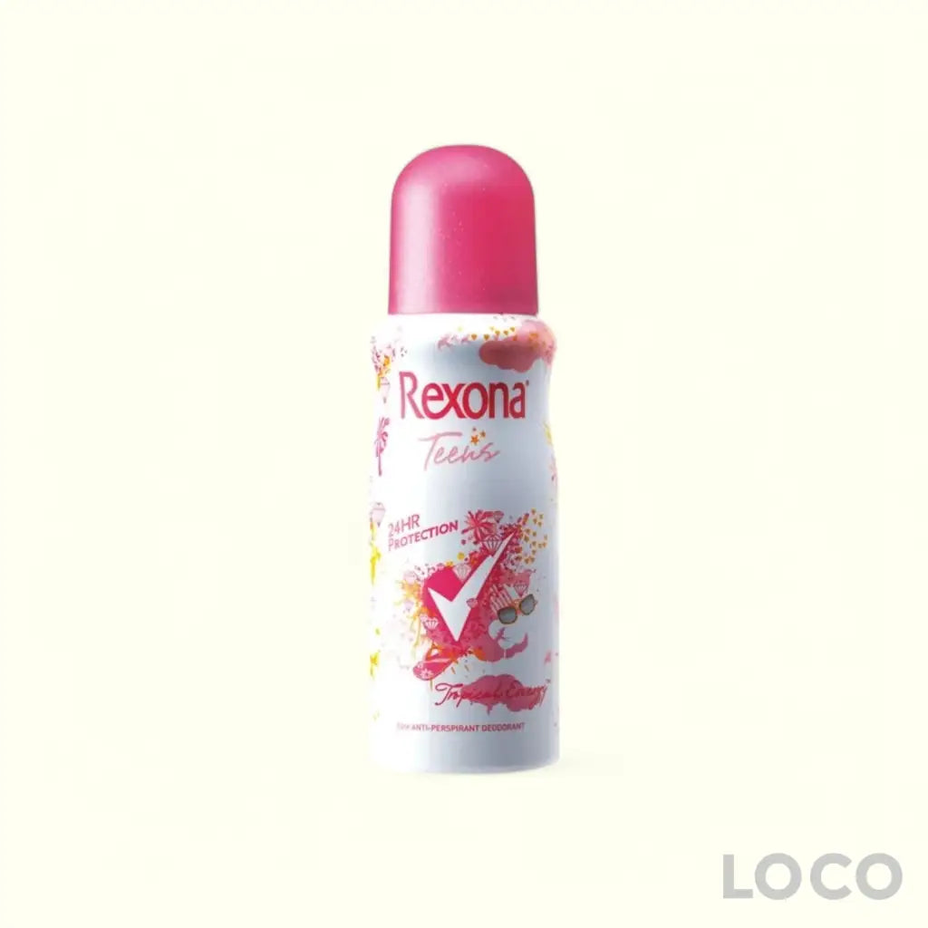 Rexona Teens Deodorant Spray 102ml - Tropical Energy 102ml