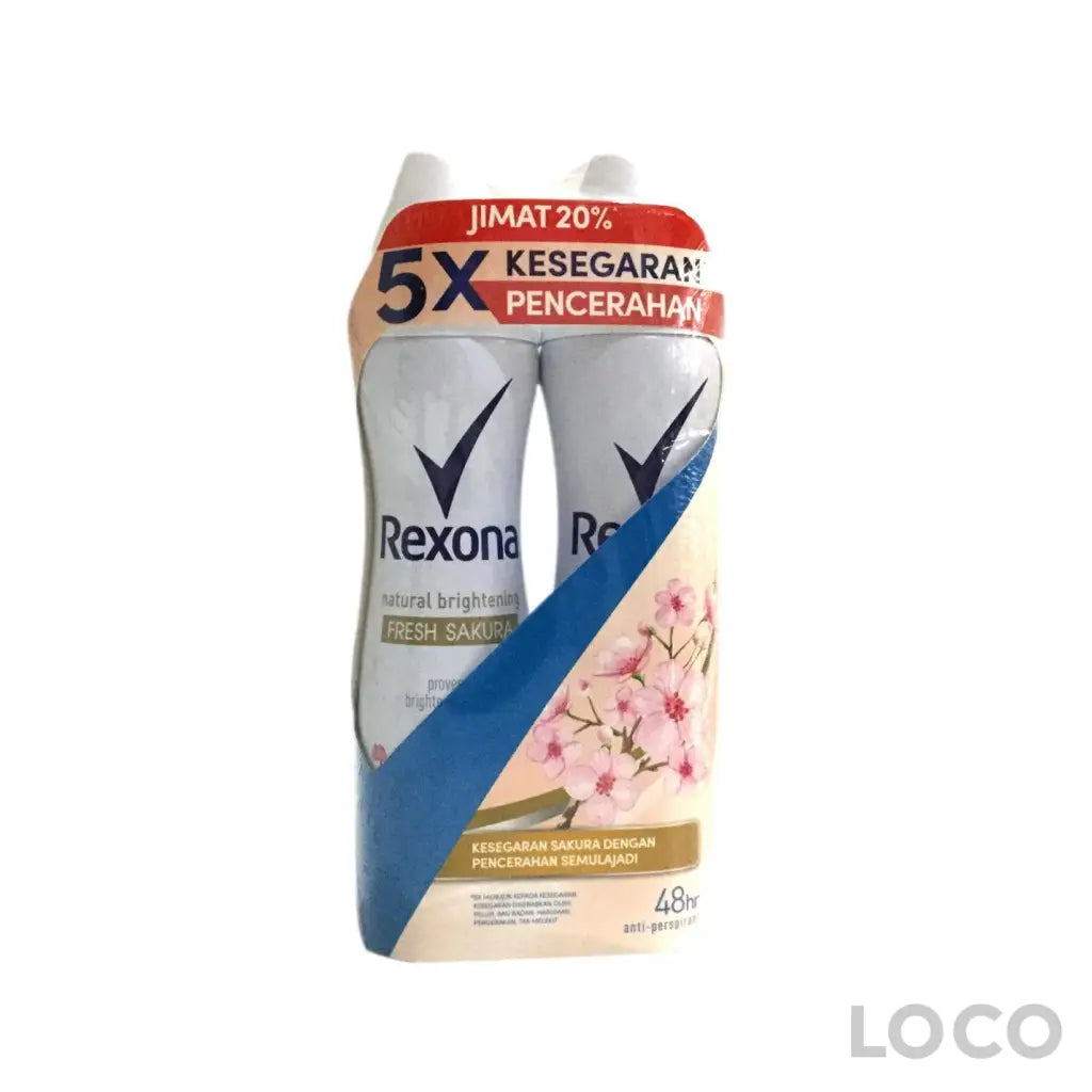 Rexona Women Anti Perspirant Brightening Sakura Twin Pack