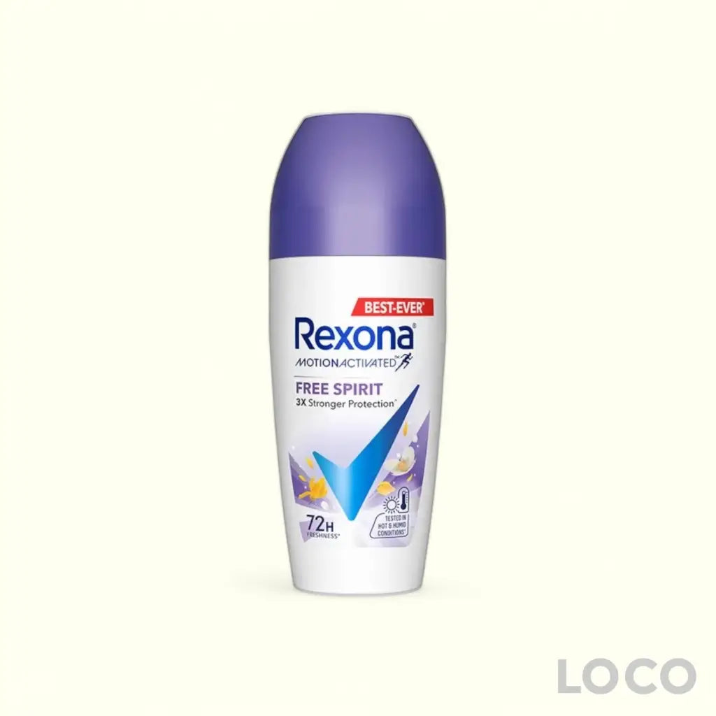 Rexona Women Roll On 72H 45ml - Free Spirit 45ml