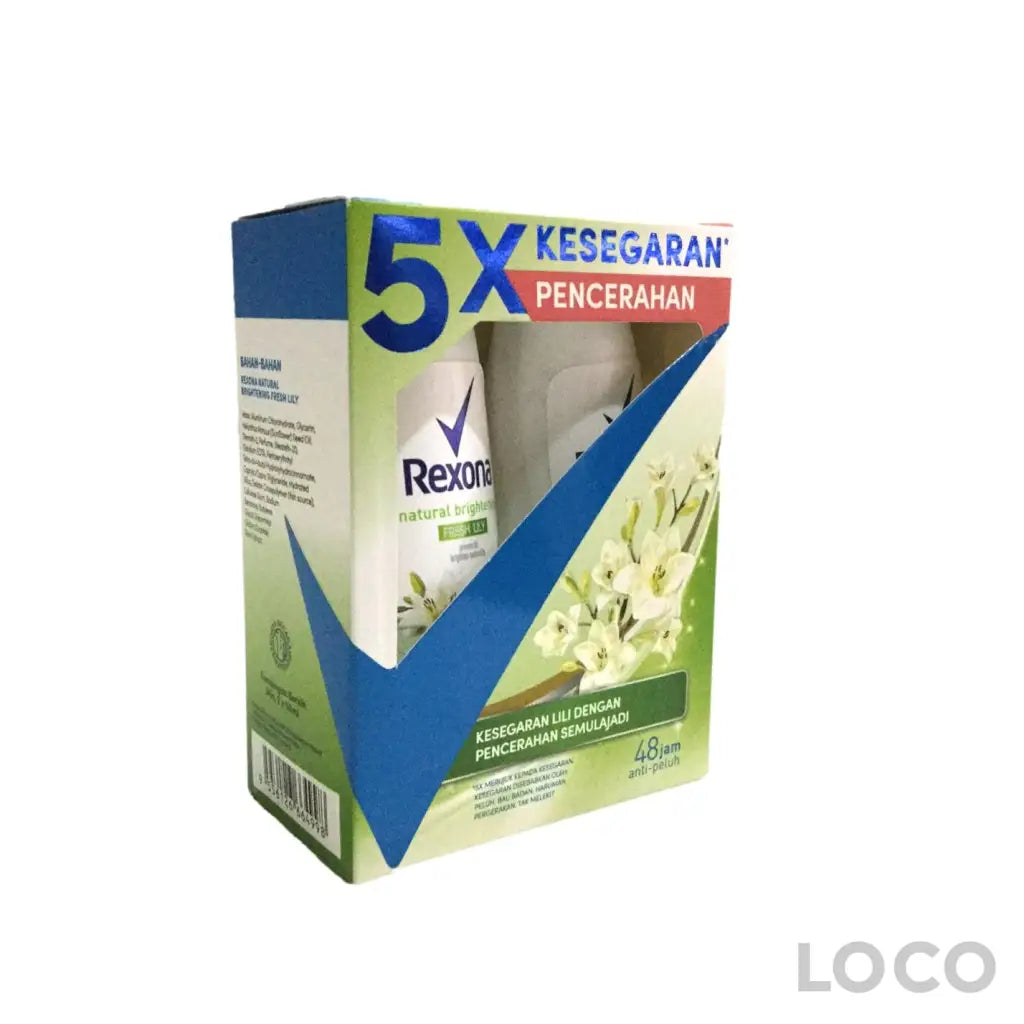 Rexona Women Roll On Brightening Lily Twin Pack 2X45ml