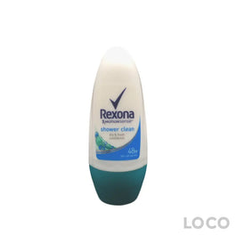 Rexona Women Roll On Shower Clean 45ml - Deodorant