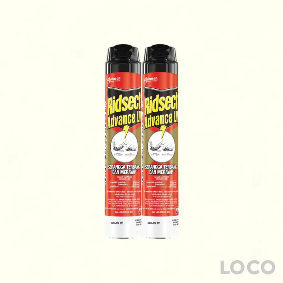 Ridsect Aerosol Advance Lavender MIK 525ml x2 Twin Pack