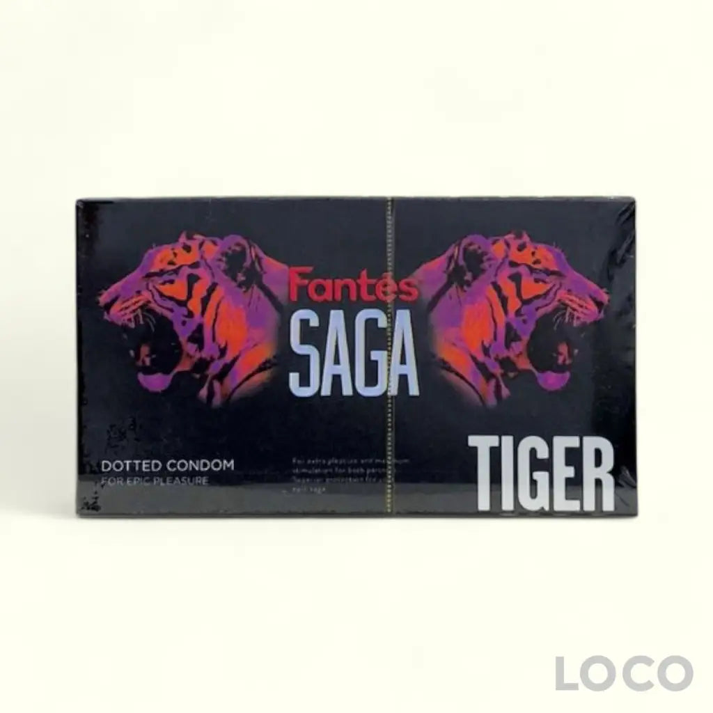 Saga Condom 12S Tiger