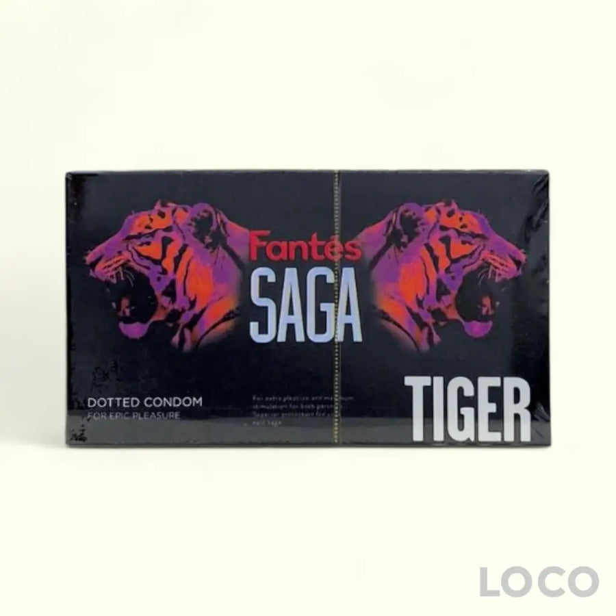 Saga Condom 12S Tiger
