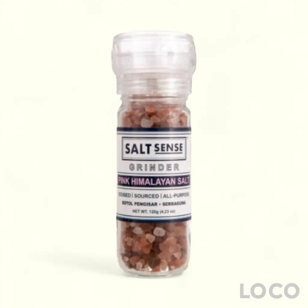 SaltSense Grinder Himalayan Rock Salt 120G - Pink