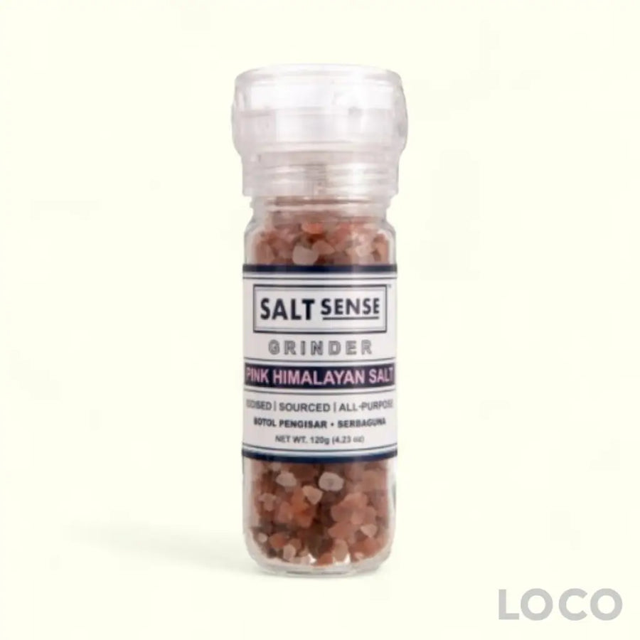SaltSense Grinder Himalayan Rock Salt 120G - Pink