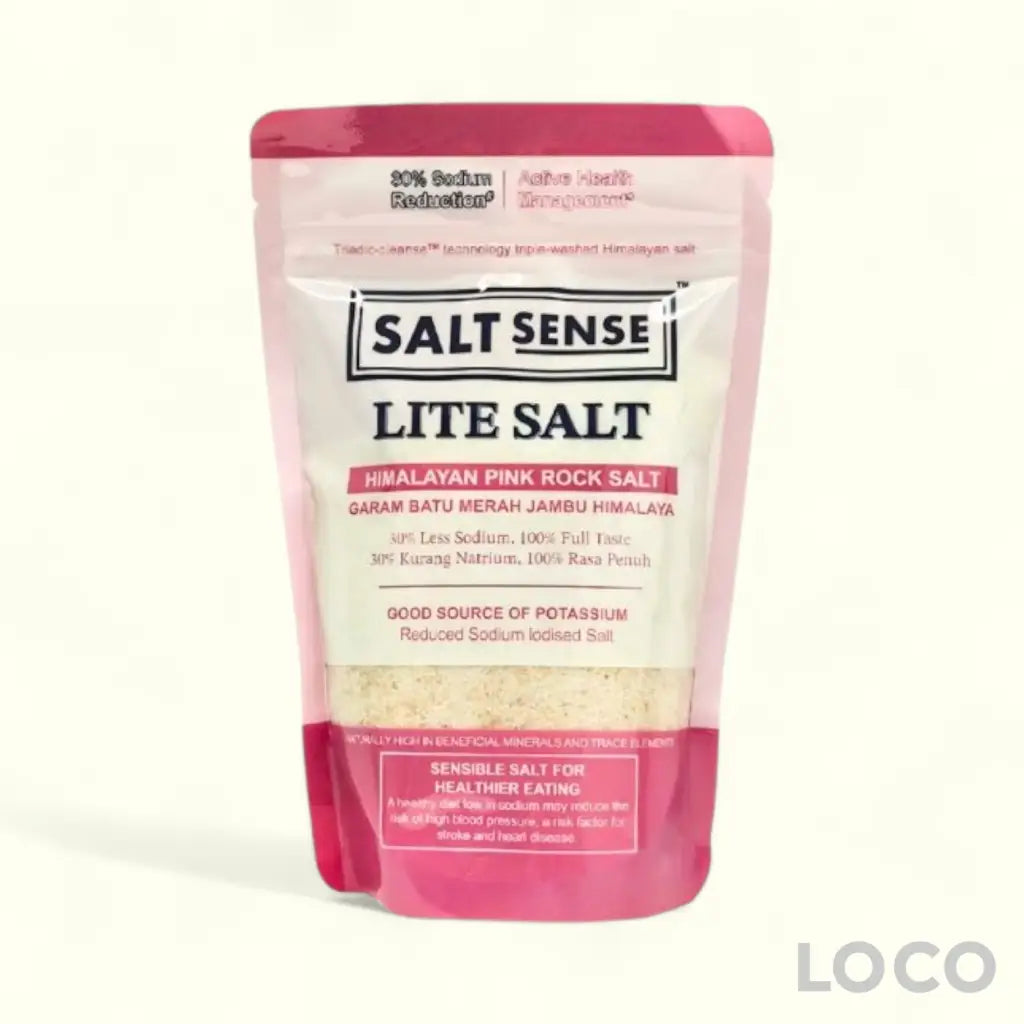 SaltSense Natural Himalayan Lite Salt 400G Pink
