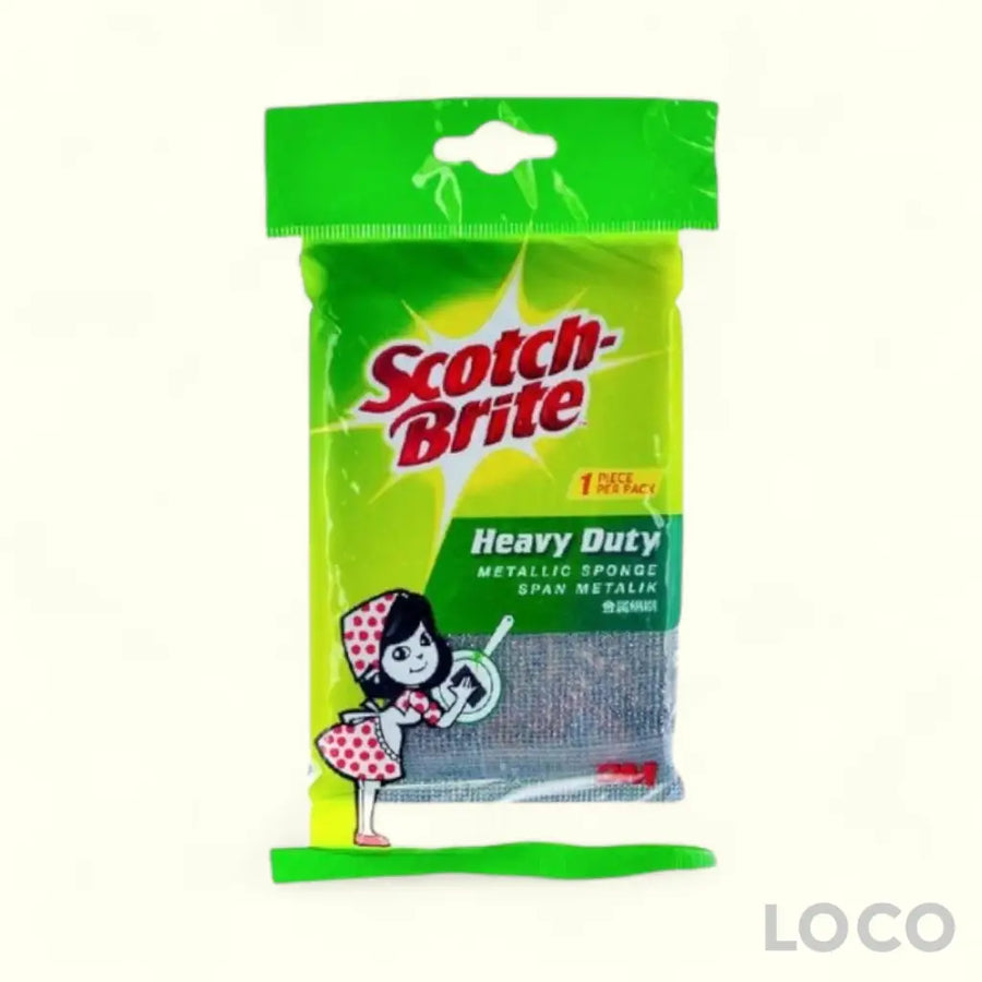 Scotch Brite Heavy Duty 1S Metallic Sponge
