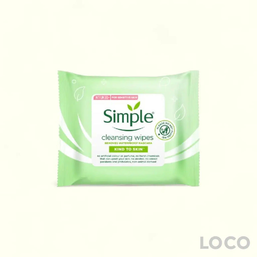 Simple Cleansing Facial Wipes 7s