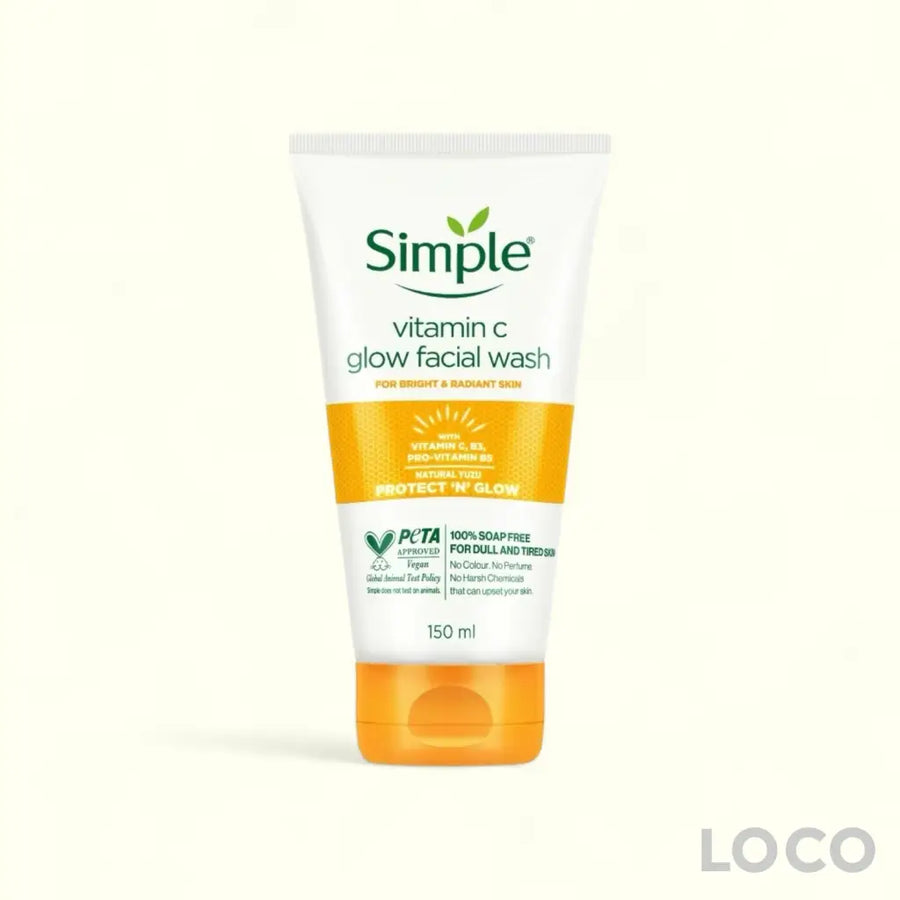 Simple Protect N Glow Vitamin C Glow Facial Wash 150ml