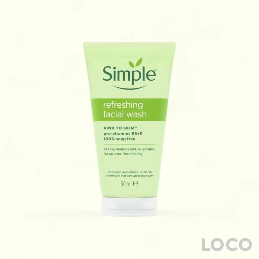 Simple Refreshing Facial Wash 50ml