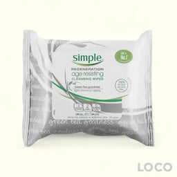 Simple Regeneration Age Resisting Cleansing Wipes 25s