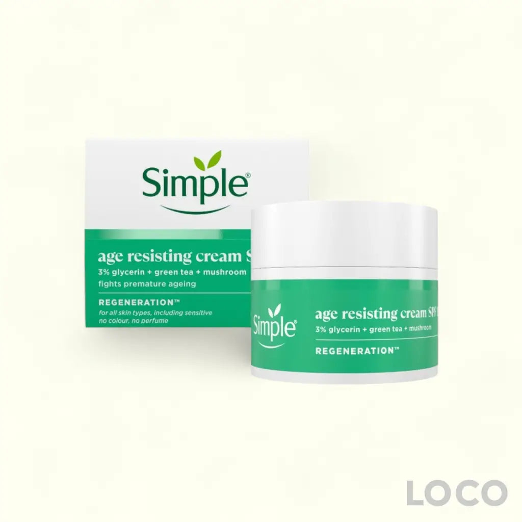 Simple Regeneration Age Resisting Day Cream SPF15 50ml