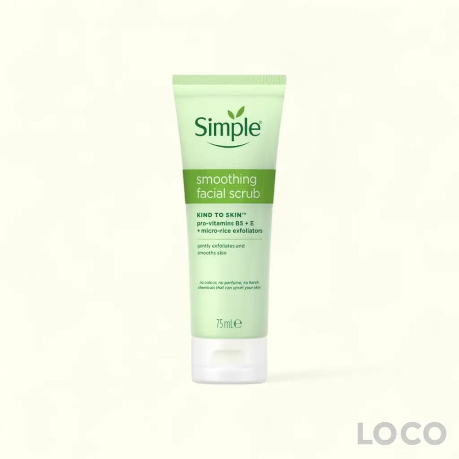 Simple Smoothing Facial Scrub 75ml