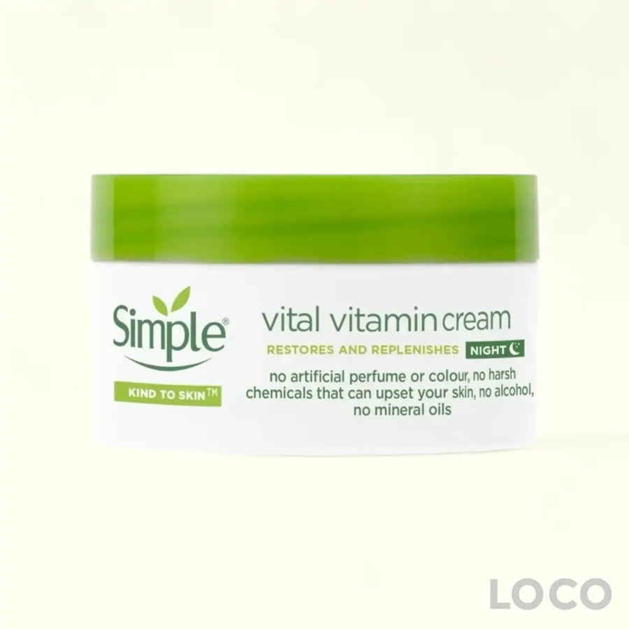 Simple Vital Vitamin Night Cream 50ml