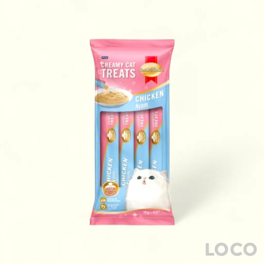 Smart Heart Cat Creamy Treats 15g x 4