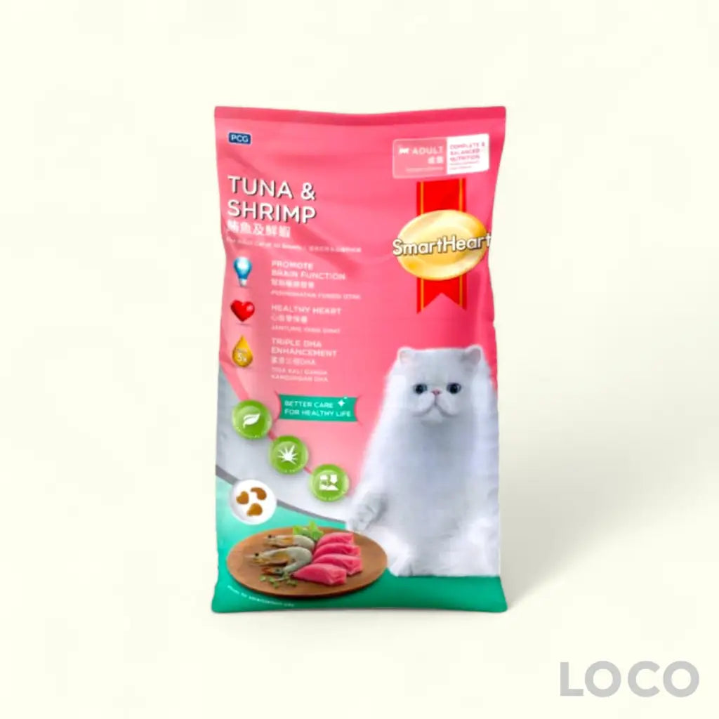 Smart Heart Dry Adult Cat Food 7kg - Tuna & Shrimp
