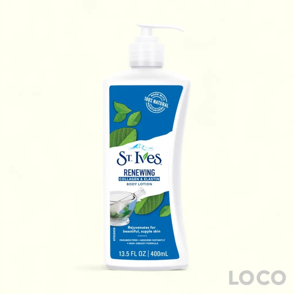 St Ives Body Lotion 400ml - Renewing Collagen & Elastin