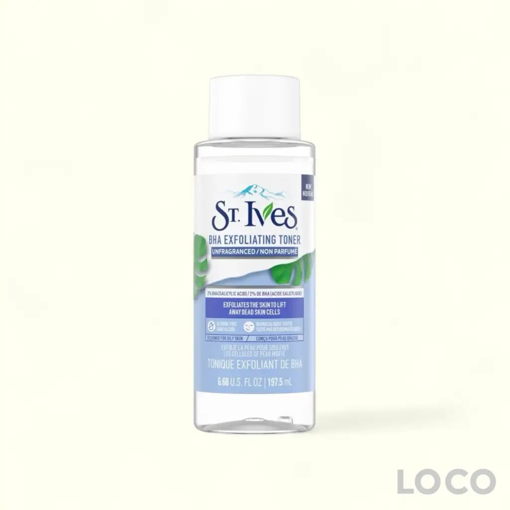 St Ives Exfoliating Toner 197.5ml - Unfragranced BHA