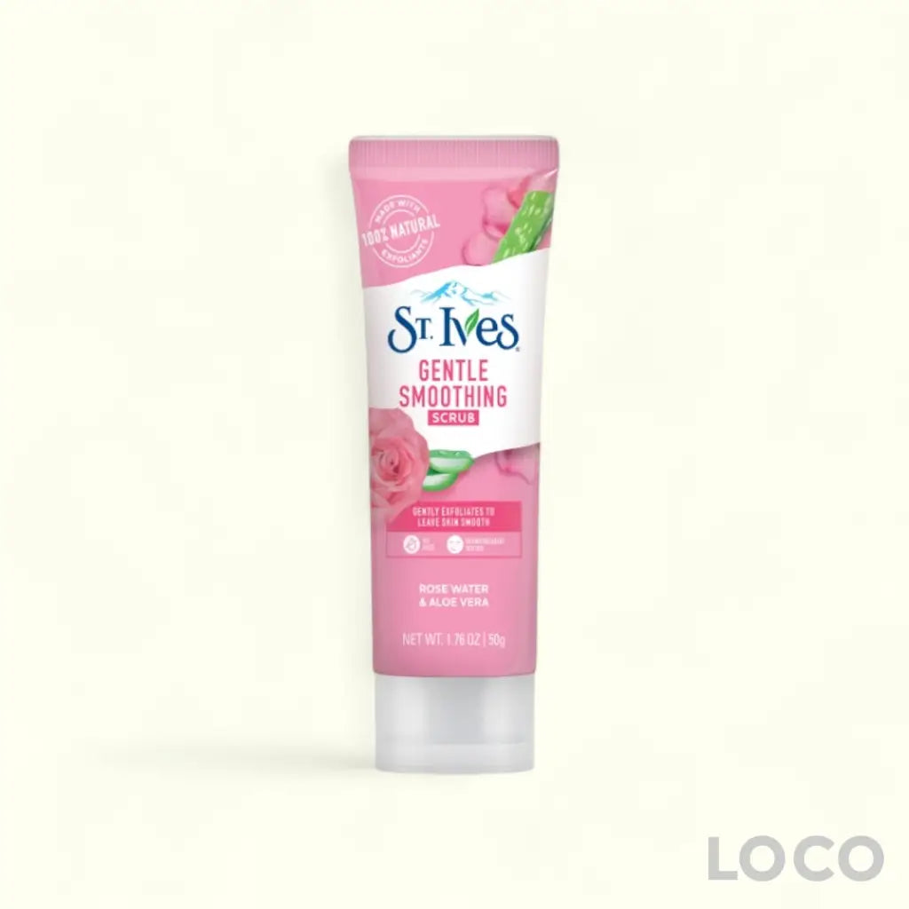 St Ives Facial Scrub 50g - Gentle Smoothing Rose Water &