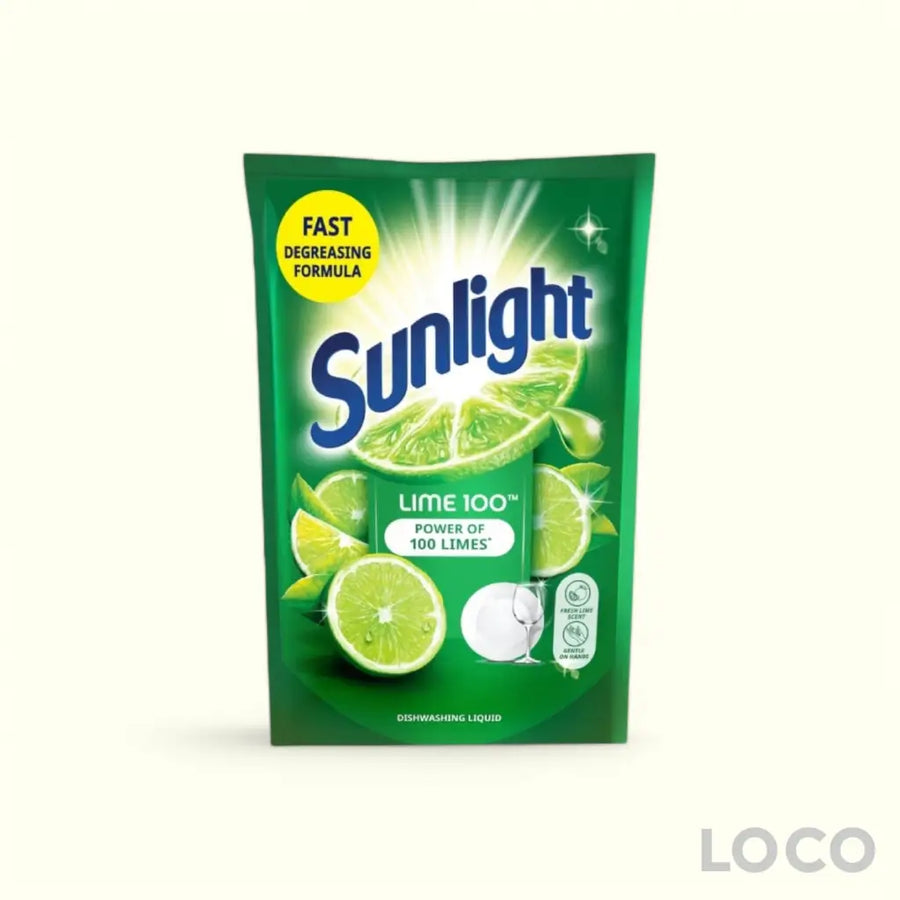 Sunlight Dishwash Liquid Pouch 700ml - Lime 700ml