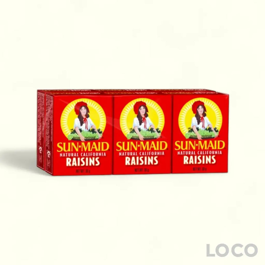 Sunmaid Raisins Box 30g x 6