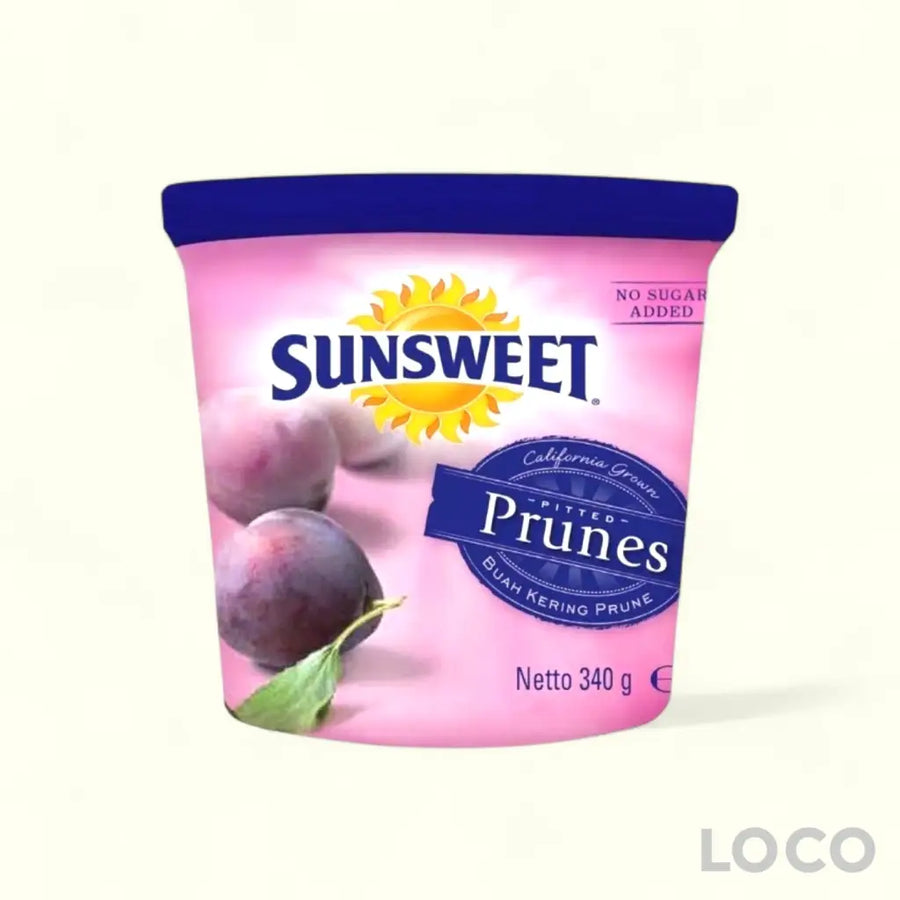 Sunsweet Pitted Prunes Canister 340g